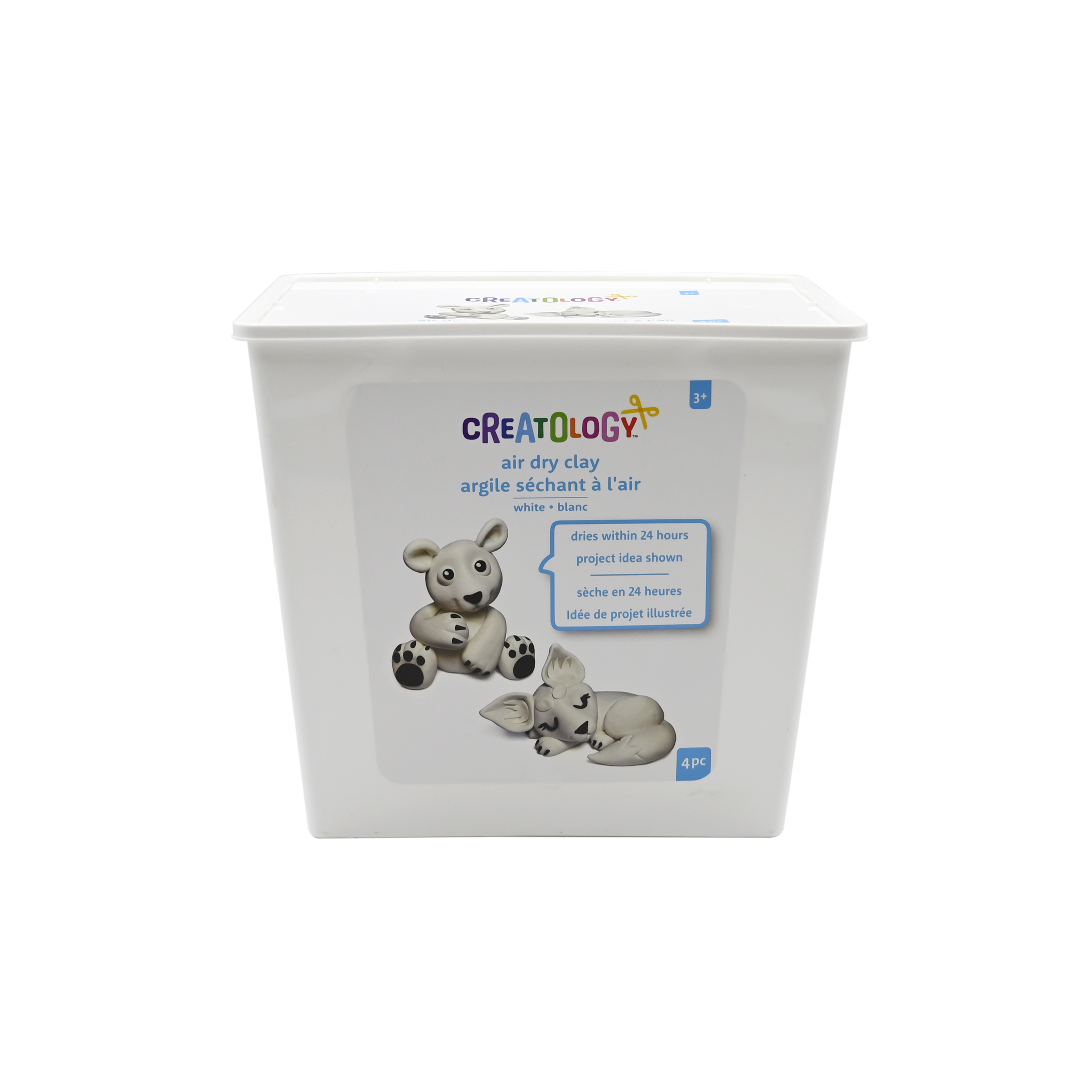 6 Pack: 2lb. White Air Dry Clay by Creatology™